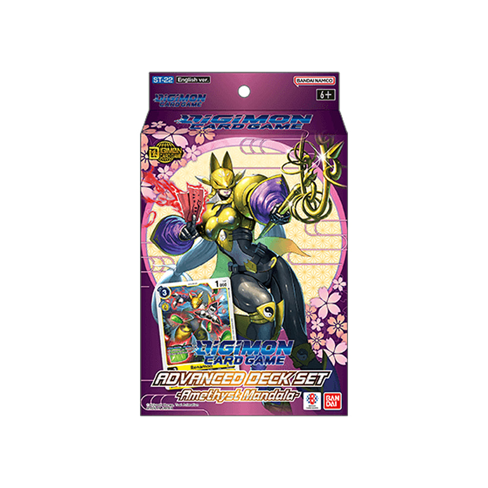 Digimon: (ST-22) Advanced Deck Set - Amethyst Mandala