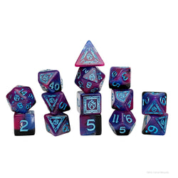 D&D Adventure Dice: Ravenloft Sorcerer - Purple (Sirius Dice)