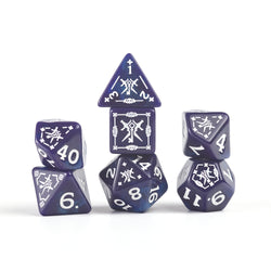 D&D Adventure Dice: Rogue - Purple (Sirius Dice)