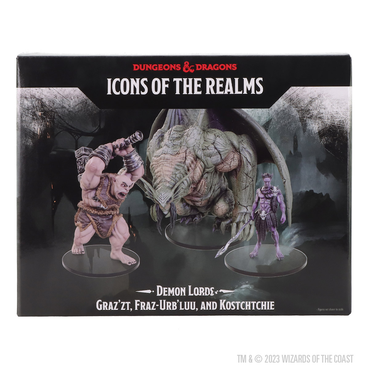 Dungeons & Dragons Miniatures: Icons of the Realms - Graz'zt, Fraz Urb'luu, and Kostchtchie