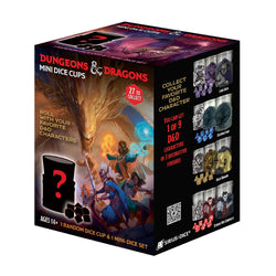 D&D Mini Dice Cups: Series 2 (+ Mini Dice Set)