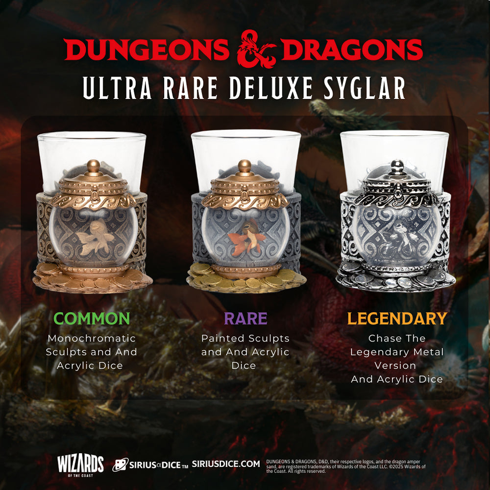 D&D Mini Dice Cups: Series 2 (+ Mini Dice Set)