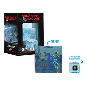 FanRoll: D&D Jumbo D6 - Gelatinous Cube