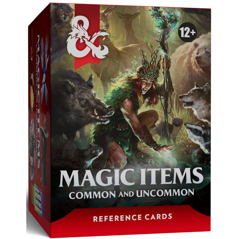 D&D: Magic Item Reference Cards - Common and Uncommon
