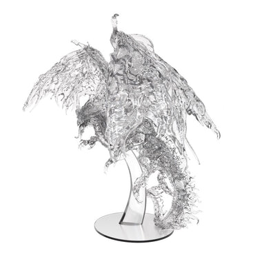 D&D Minis: Red Ghost Dragon (Unpainted, Translucent)