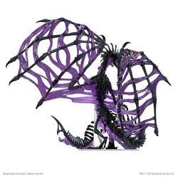 D&D Minis: Black Dracolich (Prepainted)