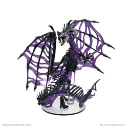 D&D Minis: Black Dracolich (Prepainted)