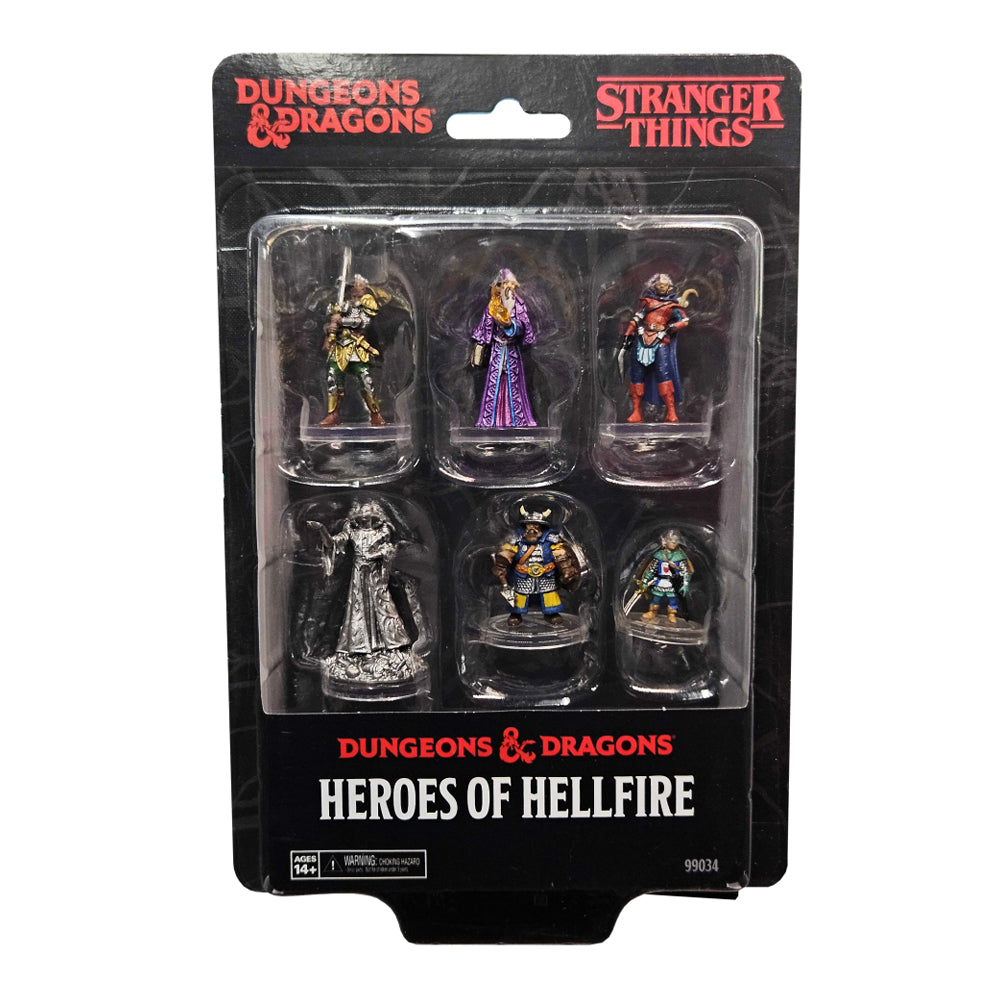 D&D Minis: Stranger Things - Heroes of Hellfire (Prepainted)