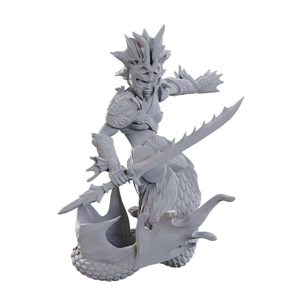 D&D Minis: Merfolk Scout (Unpainted / WV25)