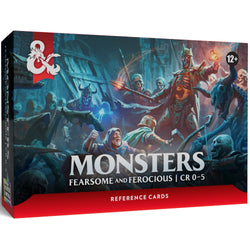 D&D: Monster Reference Cards - Fearsome and Ferocious