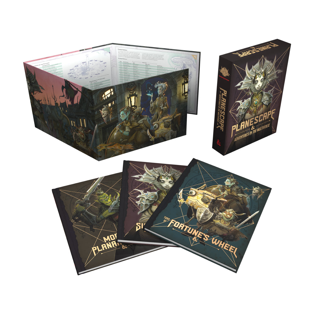 D&D: Planescape & Adventures in the Multiverse Box Set (Alt Covers)