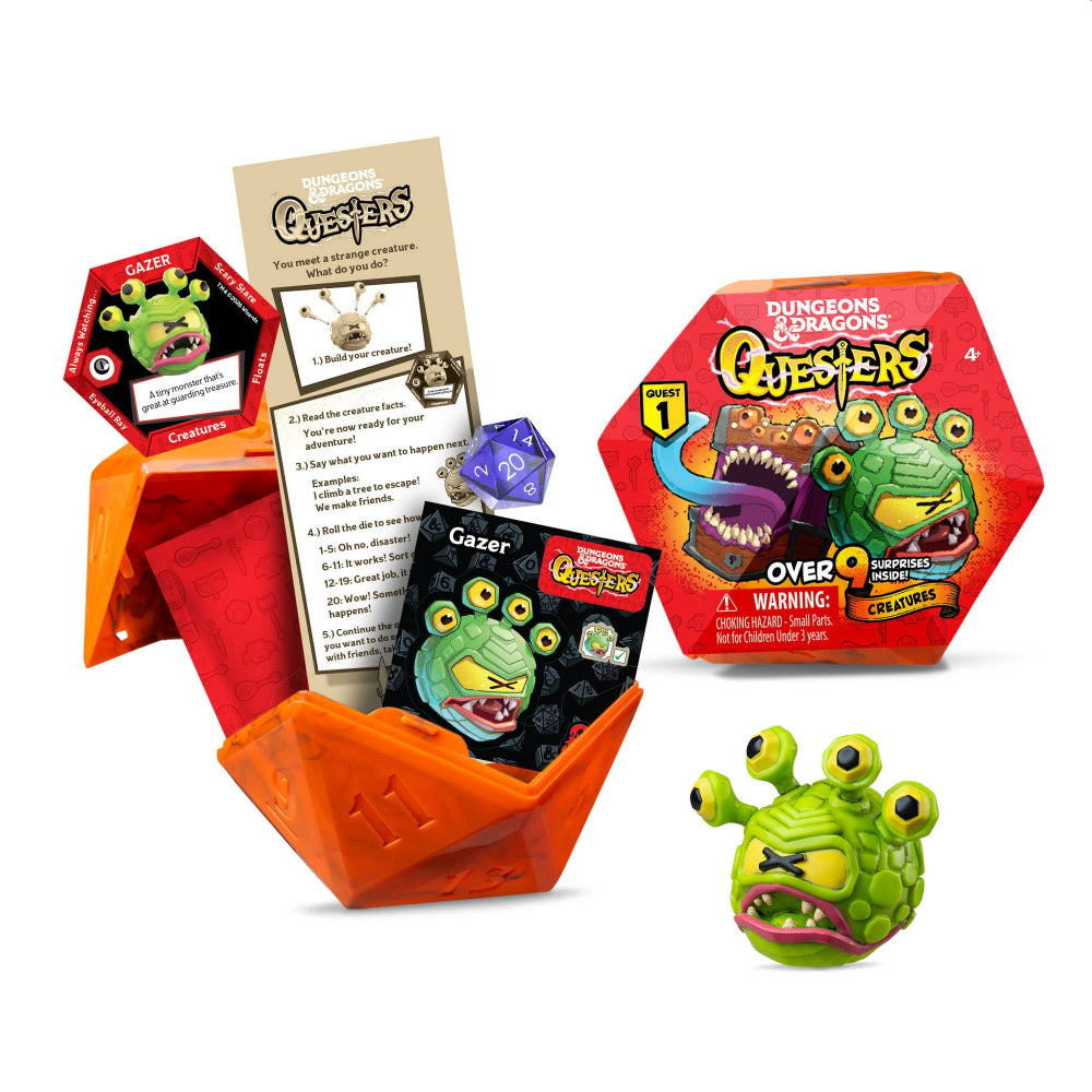 D&D Questers: Creature D20 (Mystery Figure)
