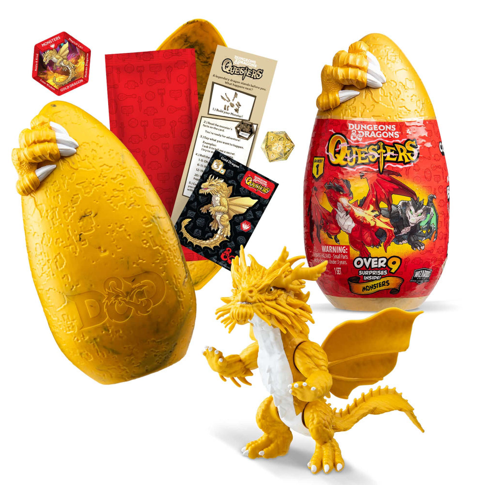 D&D Questers: Dragon Egg - Gold
