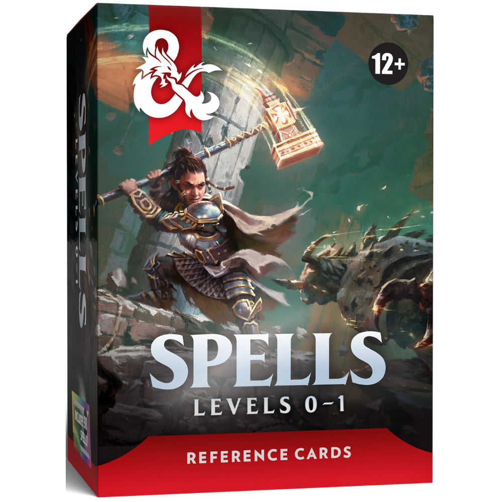 D&D: Spell Reference Cards - Levels 1-2