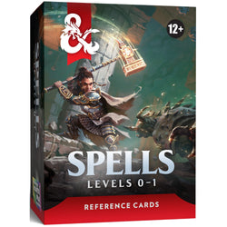 D&D: Spell Reference Cards - Levels 1-2