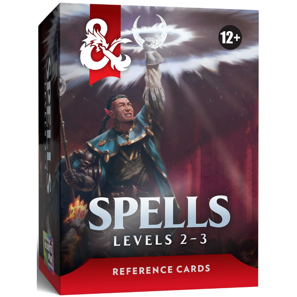 D&D: Spell Reference Cards - Levels 2-3