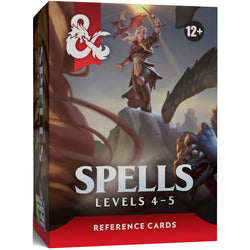 D&D: Spell Reference Cards - Levels 4-5