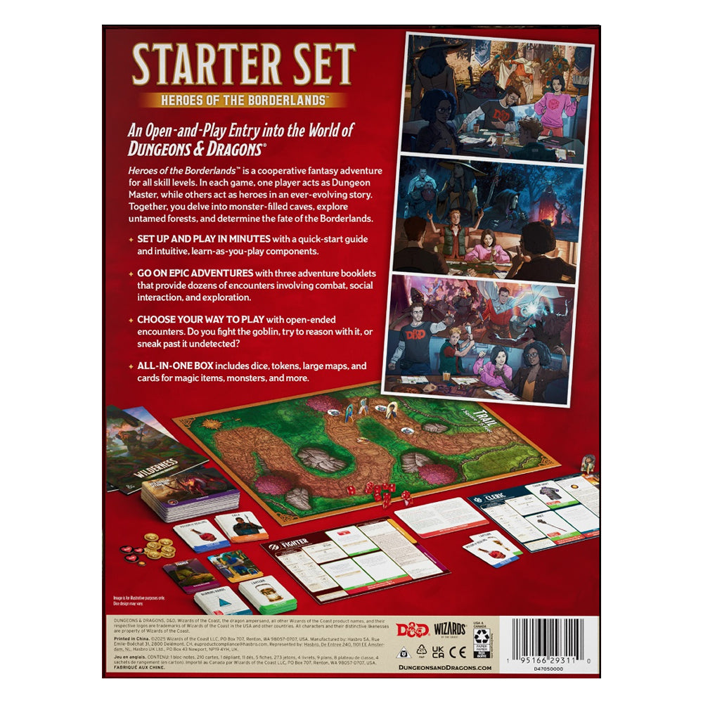D&D: Starter Set - Heroes of the Borderlands (5E 2024)