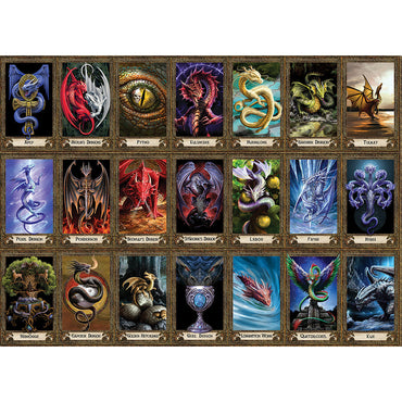 Cobble Hill Puzzles (1000 Pieces): Dragon Oracle