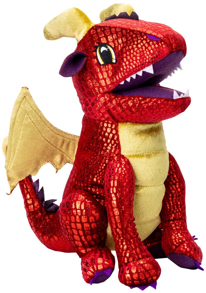 Red Dragon Plush Bag