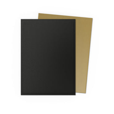 Dragon Shields: Matte Dual Sleeves - Black & Gold (100 Count)