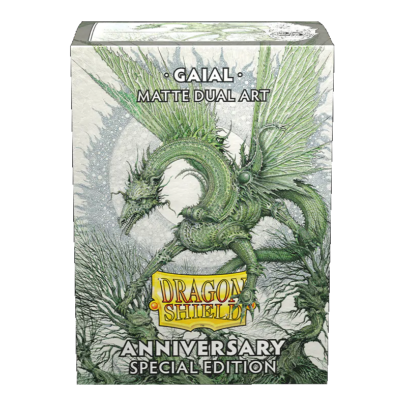 Dragon Shields: Matte Dual Art Sleeves - Gaial (Anniversary Special Edition) (100ct)