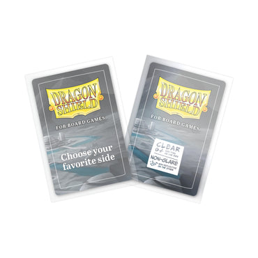 Dragon Shields: Board Game Sleeves -  Clear, European Mini (45x68mm / 100 Count)