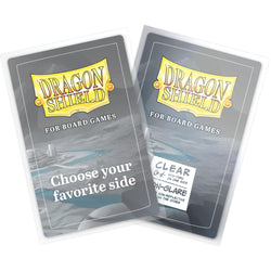 Dragon Shields: Board Game Sleeves -  Clear, Extra Large (65x100mm / 100 Count)