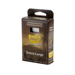 Dragon Shields: Board Game Sleeves -  Clear, Extra Large (65x100mm / 100 Count)