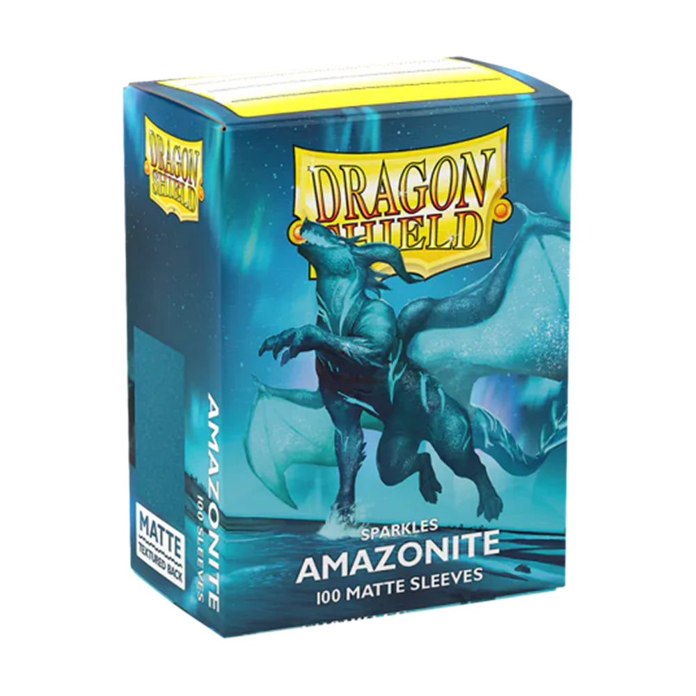 Dragon Shields: Matte Sleeves - Amazonite (100 Count)