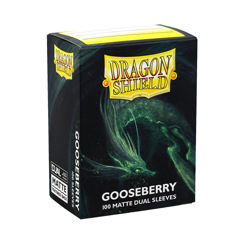 Dragon Shields: Matte Dual Sleeves - Gooseberry (100 Count)