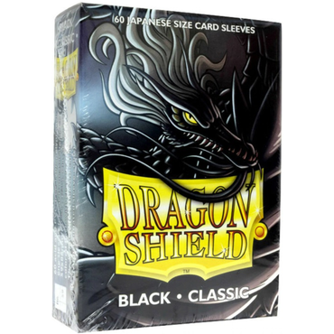 Dragon Shield Japanese Size Classic: Black (60ct)
