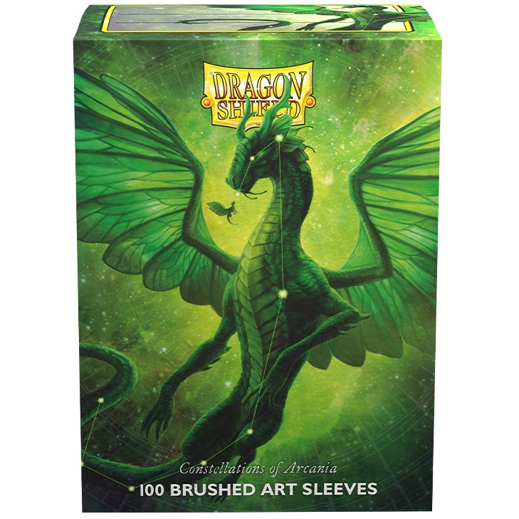 Dragon Shields: Brushed Art Sleeves - Rayalda (100ct)