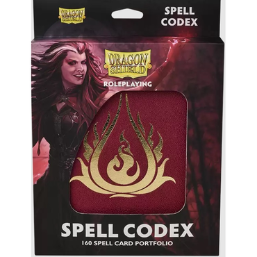 Dragon Shield Spell Codex: 160 Spell Card Portfolio: Blood Red