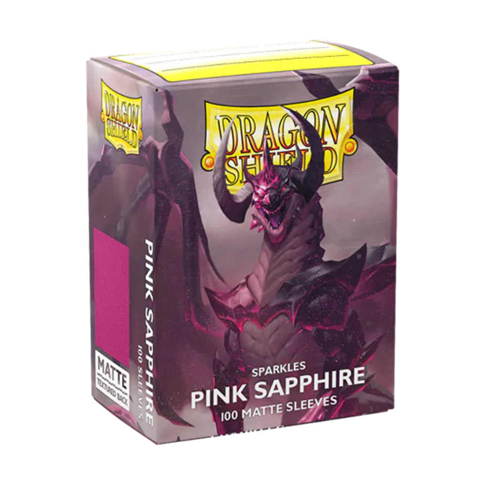 Dragon Shields: Matte Sleeves - Pink Sapphire (100 Count)