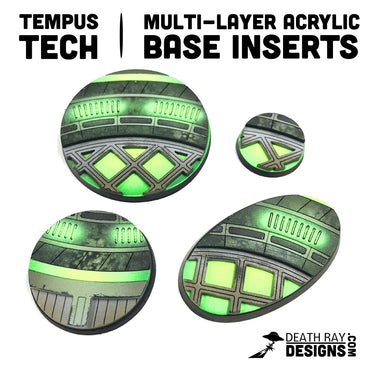 Death Ray Designs Base Inserts: Multi-Layer - Tempus Tech (32mm Round / x10 / GW Compatible)