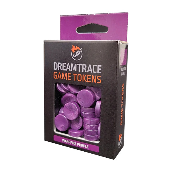 Dreamtrace Gaming Tokens: Warpfire Purple