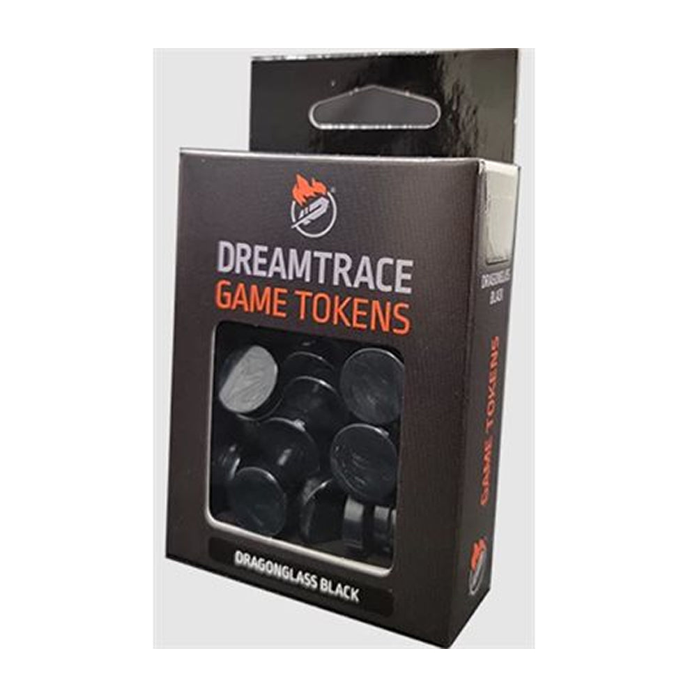 Dreamtrace Gaming Tokens: Dragonglass Black