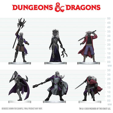 D&D Minis: Drow Warband (Prepainted)