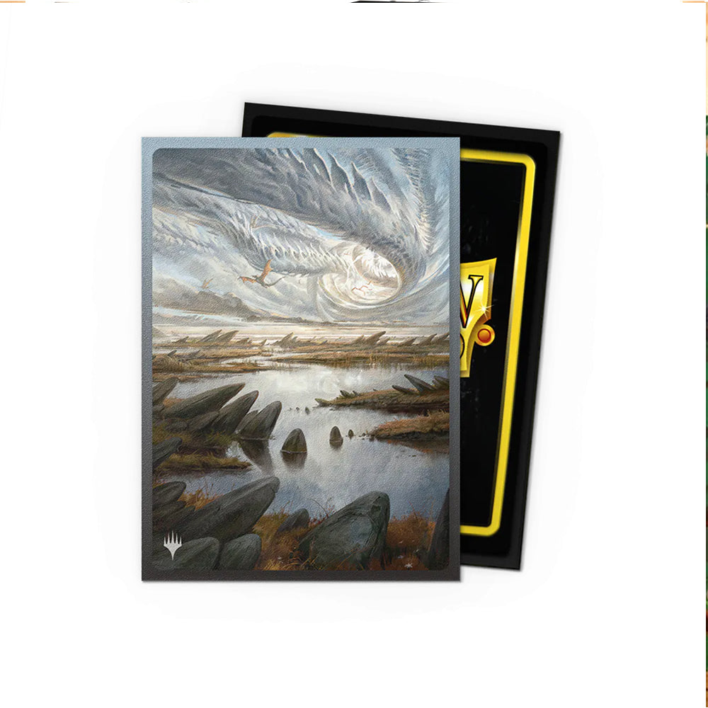 Dragon Shields: Matte Dual MTG Landfall Series - Marsh Flats (100 Count)
