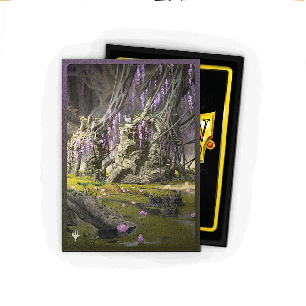 Dragon Shields: Matte Dual MTG Landfall Series - Verdant Catacombs (100 Count)