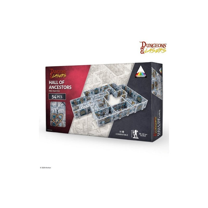 Dungeons & Lasers: Terrain - Halls of Ancestors (Prepainted)