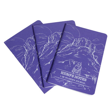 Dungeon Notes: A 5E Player's Journal - Blue (3 Pack)