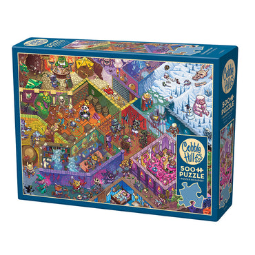 Cobble Hill Puzzles (500 Pieces): Dungeon Run