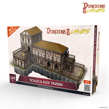 Dungeons & Lasers: Terrain - 'Scales and Ales' Tavern