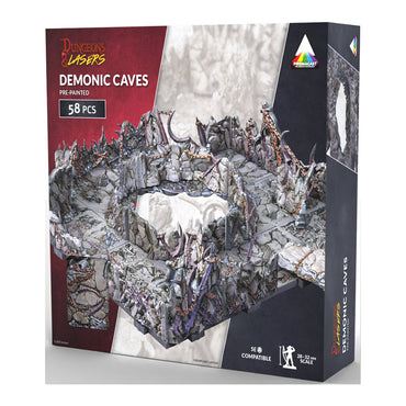 Dungeons & Lasers: Demonic Caves (Prepainted)