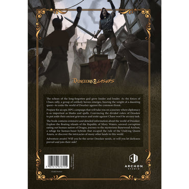 Dungeons & Lasers: The World of Deuslair RPG (HC)