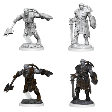D&D Minis: Earth Genasi Fighter (Male)