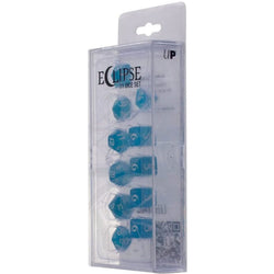 Acrylic RPG Dice Set: Sky Blue (Eclipse)