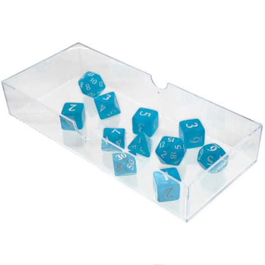 Acrylic RPG Dice Set: Sky Blue (Eclipse)
